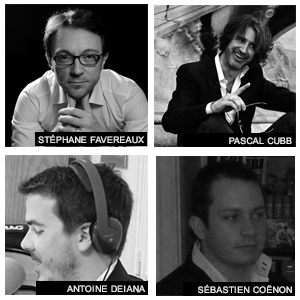 Antoine-Deiana, Stéphane Favereaux, Pascal Cubb, Sébastien Coenon